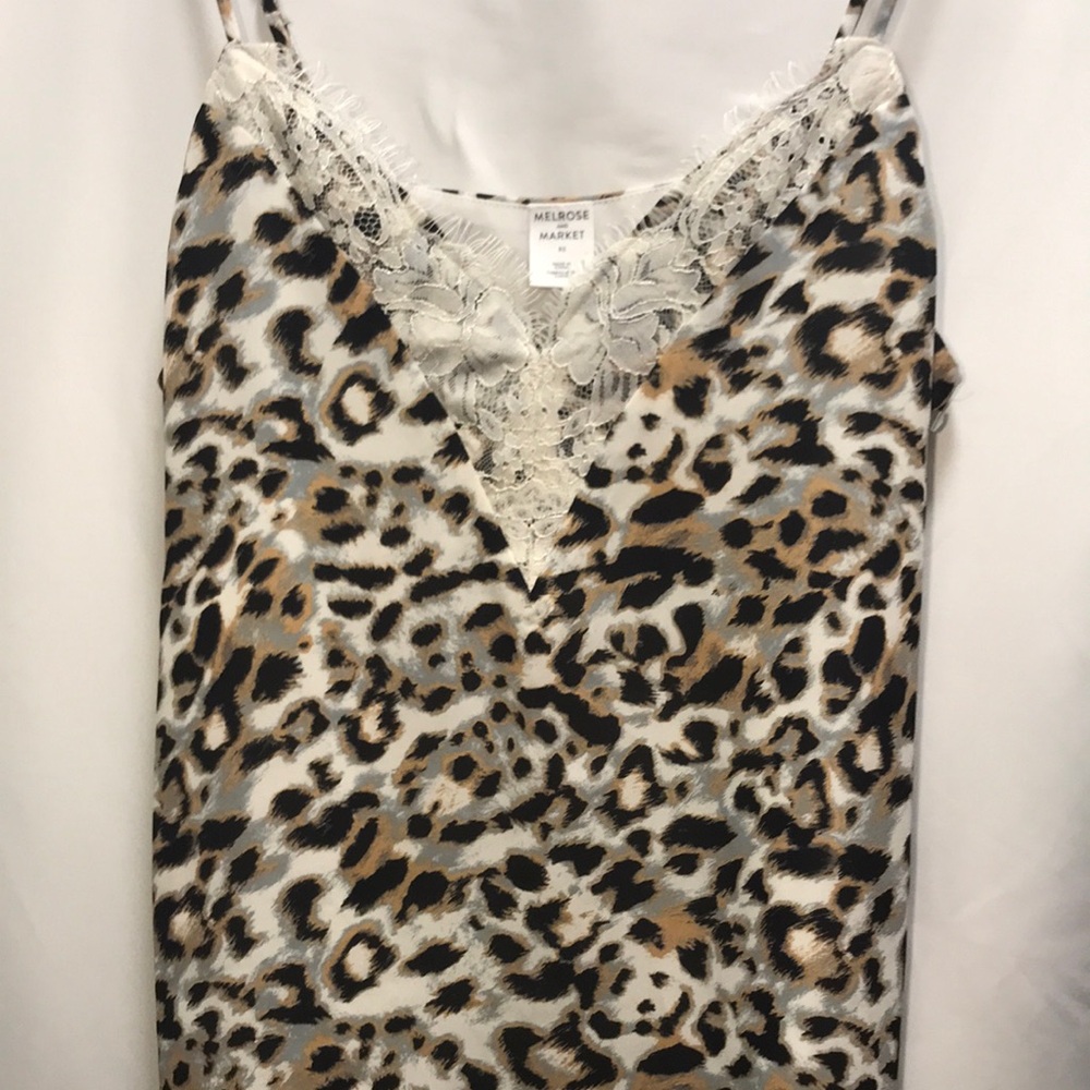 Melrose and Market Leopard Print Camisole